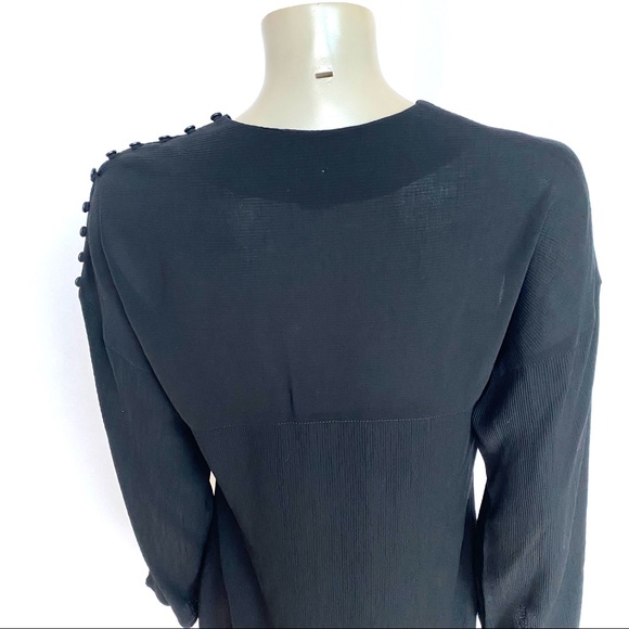 Vintage Roman Keflay  Shoulder Side Buttons Dress Shirt - Picture 6 of 10